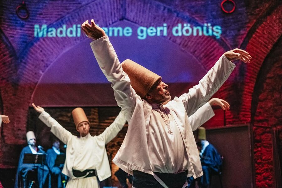 Istanbul: Hodjapasha Whirling Dervishes Show & Exhibition - Seating, timing, and comfort inside the hall