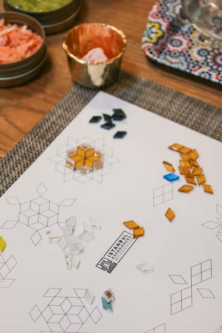 Istanbul: Mosaic Candle Holder Workshop - Arriving at 3N Sofra Karaköy