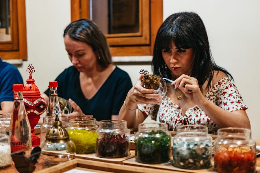 Istanbul:Original Turkish Mosaic Lamp Workshop w/ Snacks - Tea, coffee, cookies, and the useful drying break