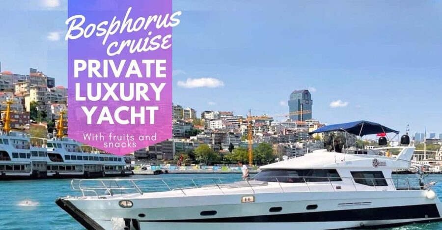 Istanbul: Private Bosphorus Cruise on Luxury Yacht - Palaces and bridges along the European shore