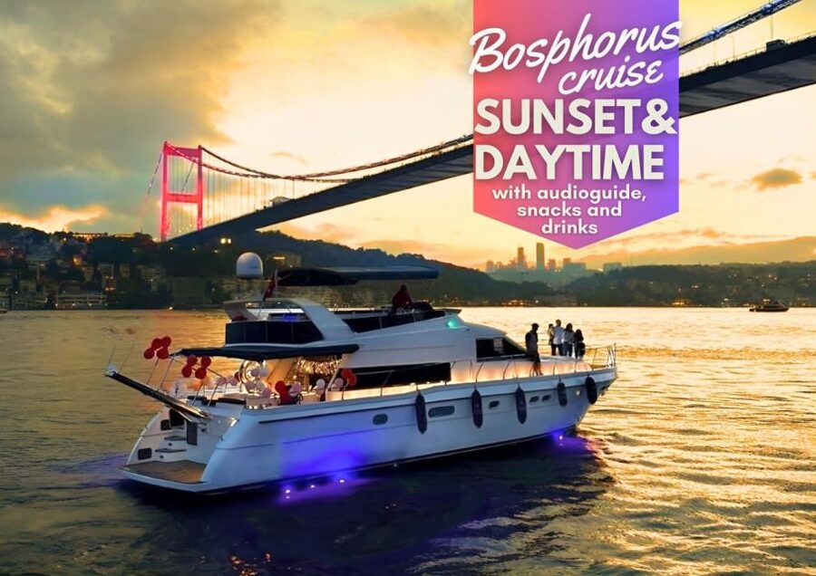 Istanbul: Sunset or Day Small-Group Yacht Cruise with Snacks - From Karakoy to Galataport and Dolmabahce
