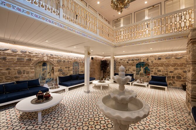 Istanbul Turkish Bath in Ottoman Style at Hammam with Drinks - The heated-marble scrub and foam wash
