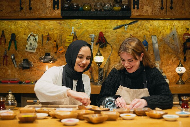 Istanbul Turkish Mosaic Lamp Workshop in Old Town - All Included - What happens at the Old Town workshop