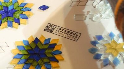 Turkish Mosaic Lamp Workshop with Bosphorus View