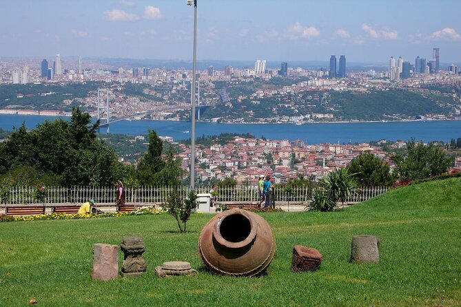 Istanbul Two Continents Tour By Bus And Bosphorus Cruise - Camlica Mosque is grand, modern, and imposing