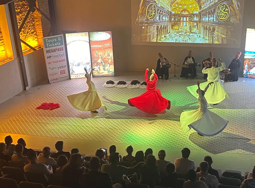 Istanbul: Whirling Dervish Ceremony next to Hagia Sophia - Strings, drums, and the haunting sound of the ney