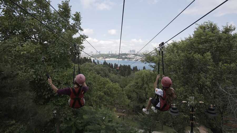 Istanbul: Zipline Adventure with Bosphorus View - The 10-to-30-second flight