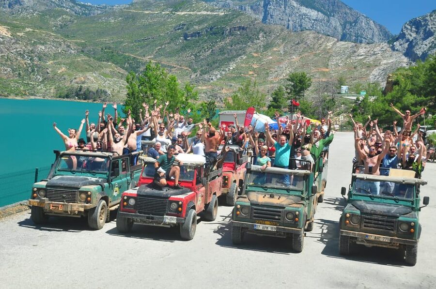 Jeep Safari-Lunch-Boat-Canyon-Waterfall-Foam,Water Party - Who should book this Side safari?