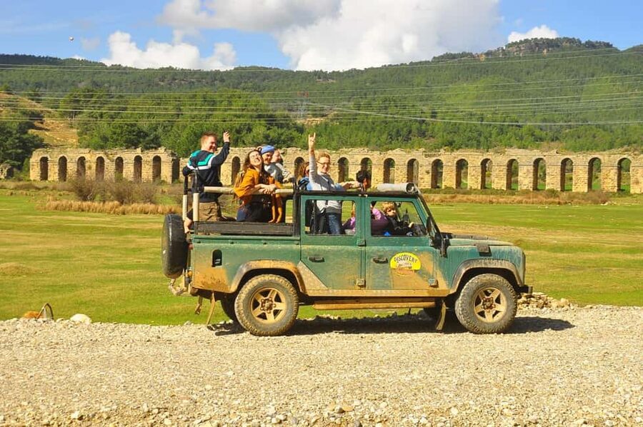 Jeep Safari-Lunch-Boat-Canyon-Waterfall-Foam,Water Party - Green Lake and Oymapınar: the calm center of the day