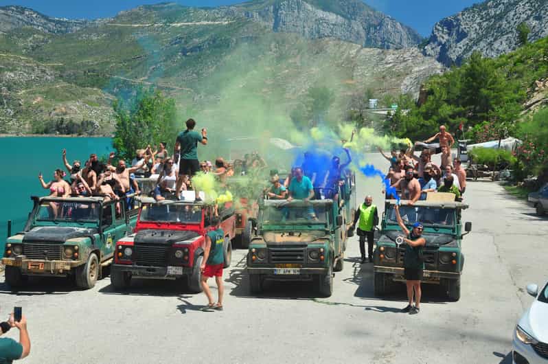 Jeep Safari-Lunch-Boat-Canyon-Waterfall-Foam,Water Party - Hotel pickup and the first jeep ride