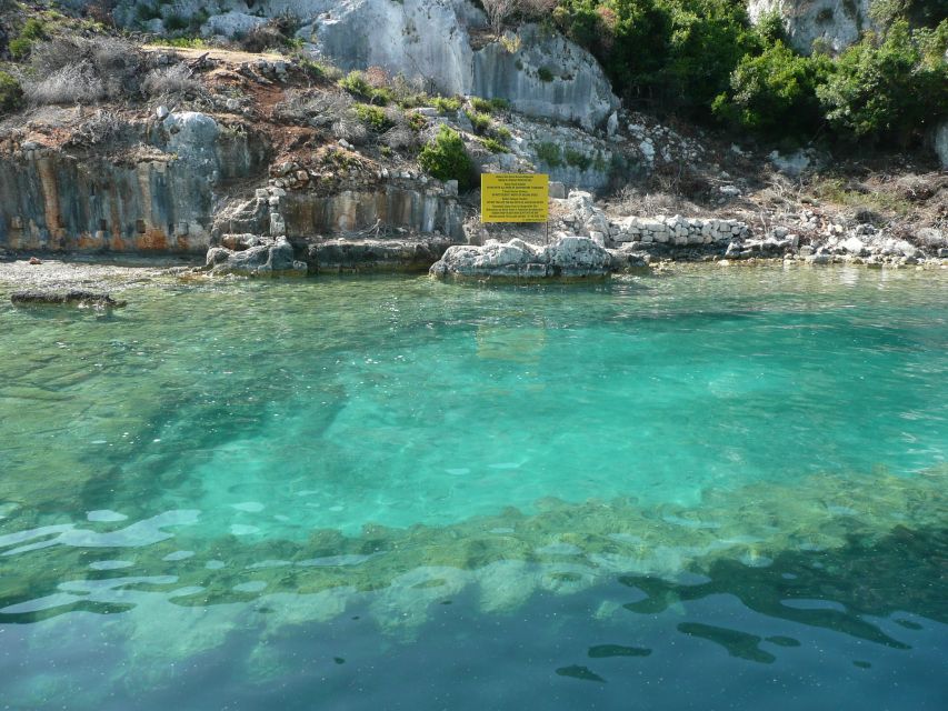 Kalkan: Kekova Sunken City Boat Trip - Simena Castle and goat milk ice cream