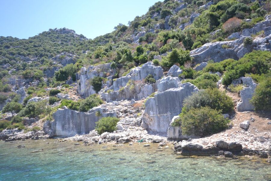 Kalkan: Kekova Sunken City Boat Trip - The final swim and the ride home