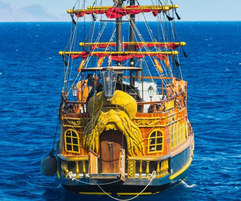 Kardamaina: 3-Bay Pirate Boat Cruise with BBQ Lunch - Key points to know before sailing