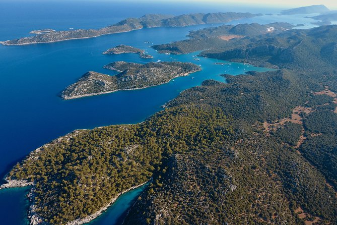 Kas: Kekova Island Sunken City & Historical Sites Boat Tour - Seeing the Sunken City from the deck
