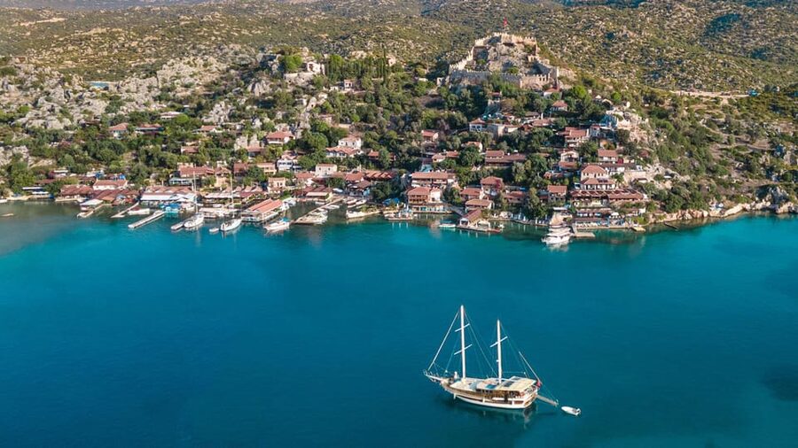 Kas: (Small Group) Day Trip to Kekova Island, Demre & Myra - Looking for turtles at Karemlik Bay