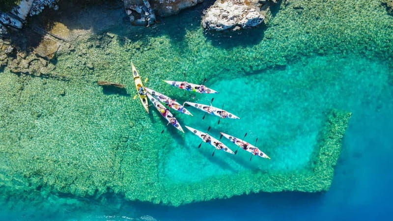 Kekova Guided Sea Kayaking Tour - Paddling beside Kekova’s Sunken City