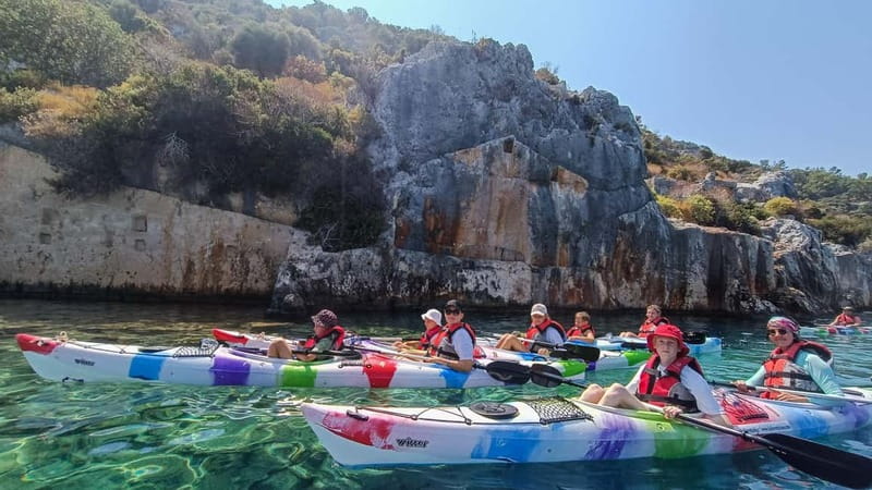 Kekova Guided Sea Kayaking Tour - Lunch in Üçağız at about 1:15 pm