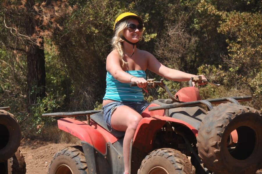 Kemer: Forest, Mud, and Streams Quad Safari Tour with Pickup - How much riding time will you really get?