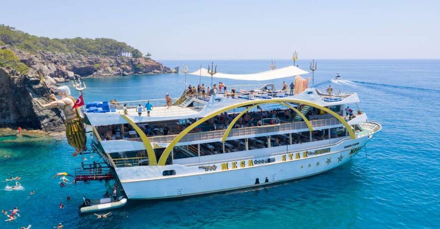 Kemer: Full-Day Boat Trip with Lunch and DJ - Hotel pickup gets the day moving