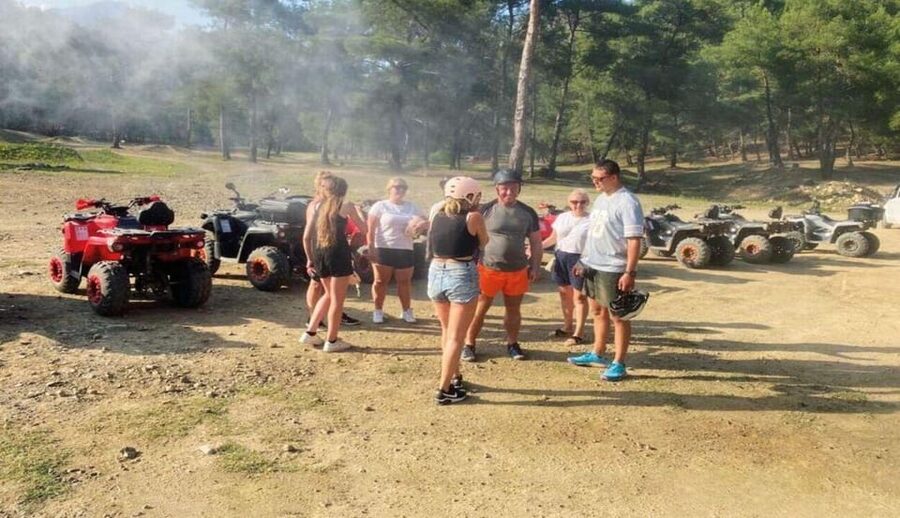 Kemer: Quad Safari Experience - Hotel pickup and the Red Monster station