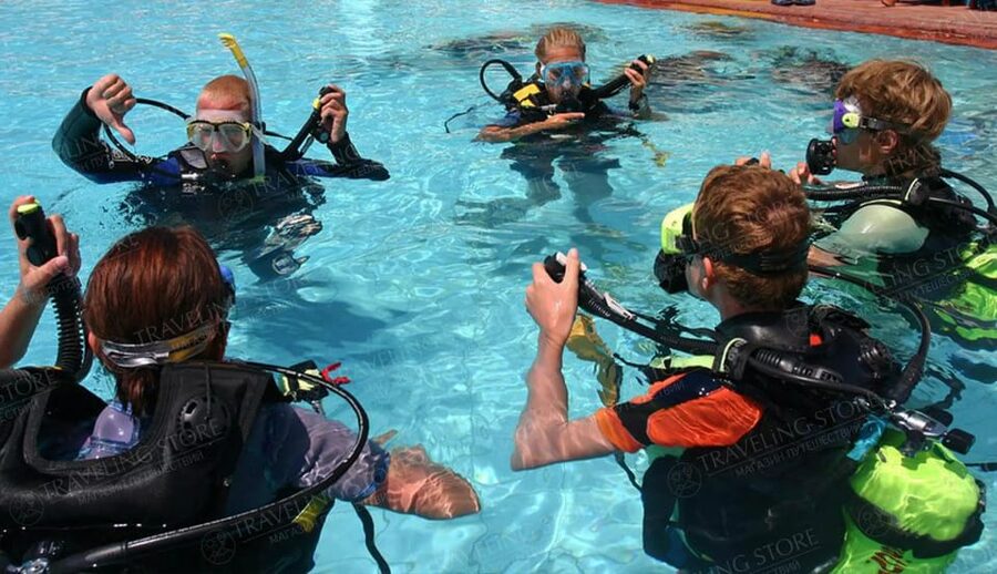 Kemer Scuba Diving with Expert Diving Option - First underwater session, about 10 to 15 minutes