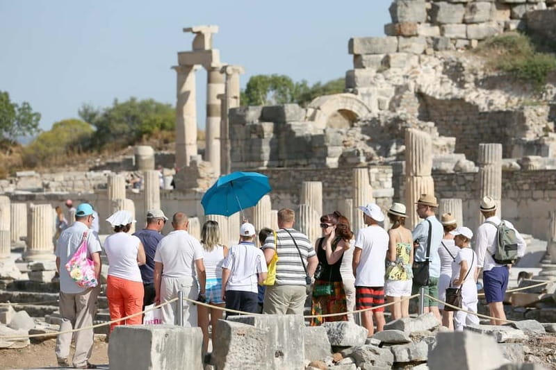Kusadasi: Ephesus & House of Mary Small Group Tour w/Lunch - Saint John Basilica, Isa Bey Mosque, and Selcuk’s wider story