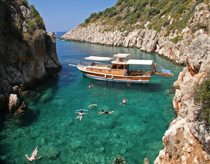 Kusadasi: Full-Day Boat Cruise w/ Lunch & Hotel Pickup - The first bay gives you the longest swim