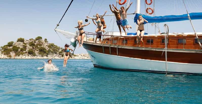 Kusadasi: Full–Day Boat Trip with Lunch - Three bays for swimming and snorkeling