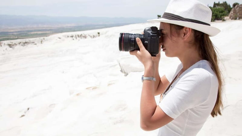 Kusadasi: Pamukkale Hot Spring & Hierapolis Small-Group Tour - Hierapolis, the ancient spa city above the springs