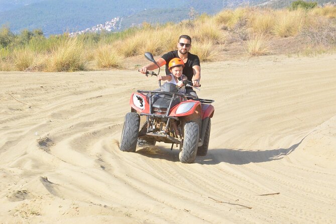 Kusadasi: Quad Safari Adventure - Reaching Pamucak Beach by quad