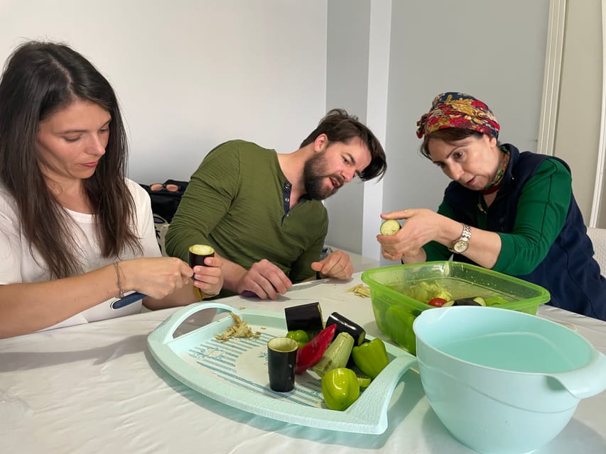 Learn Turkish Cuisine from a Local Mom - Sitting down to a homemade Turkish meal