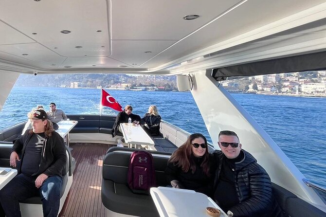Luxury Bosphorus Yacht Tour – Asian Side Stop & Exploration - Dolmabahçe Palace and the imperial waterfront