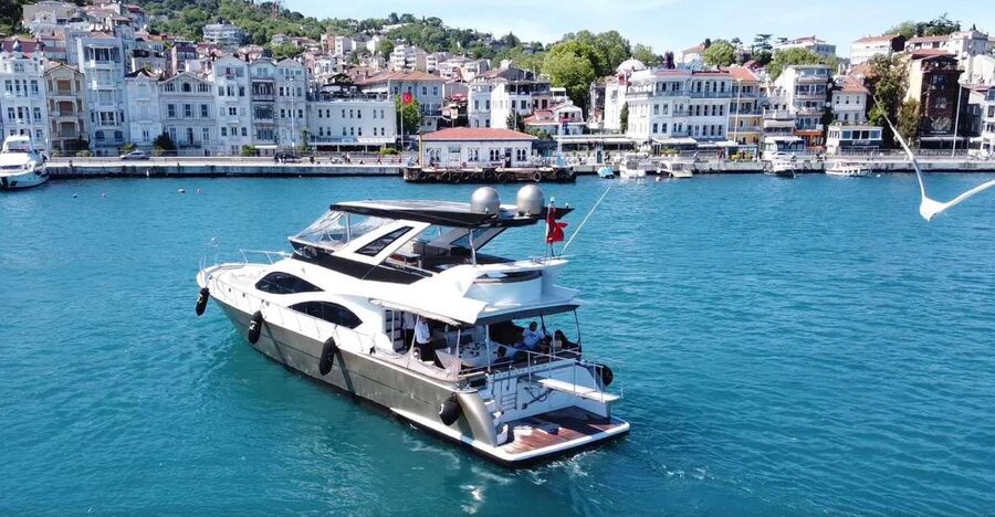 Luxury Private Yacht Rental - Rumeli Fortress and the northern stretch