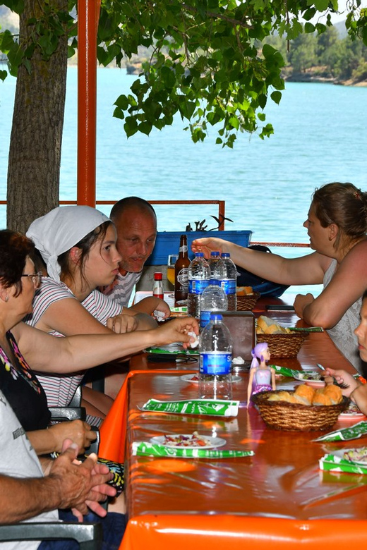 Manavgat: Guided Aqueduct, Waterfall & Green Lake Tour - Manavgat Waterfall is small but photogenic