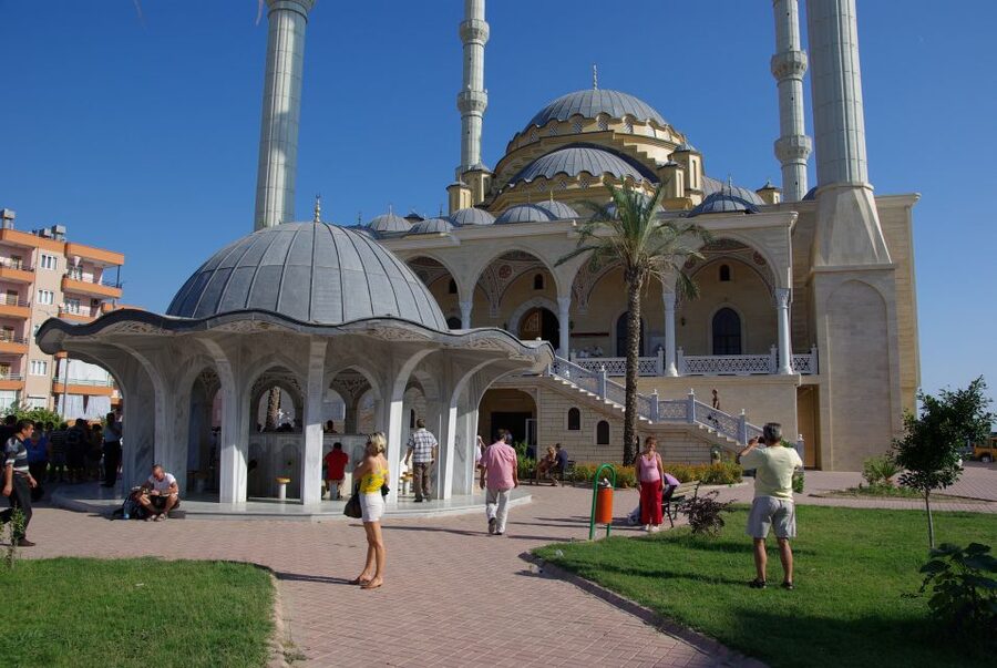 Manavgat River Cruise and Bazaar Tour w/ Lunch - Swimming where the Manavgat River meets the sea