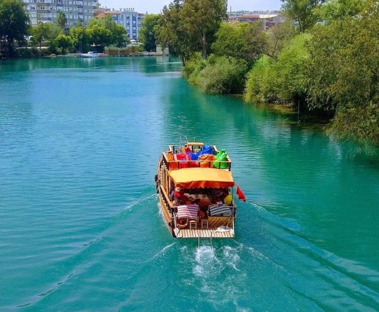 Manavgat River Cruise With Waterfall & Bazaar Tour - Lunch onboard and the swimming stop
