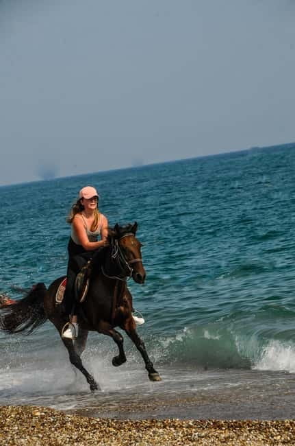 Manavgat Side: Horse Riding on the Beach and in the Forest - From Side hotel pickup to the horse club