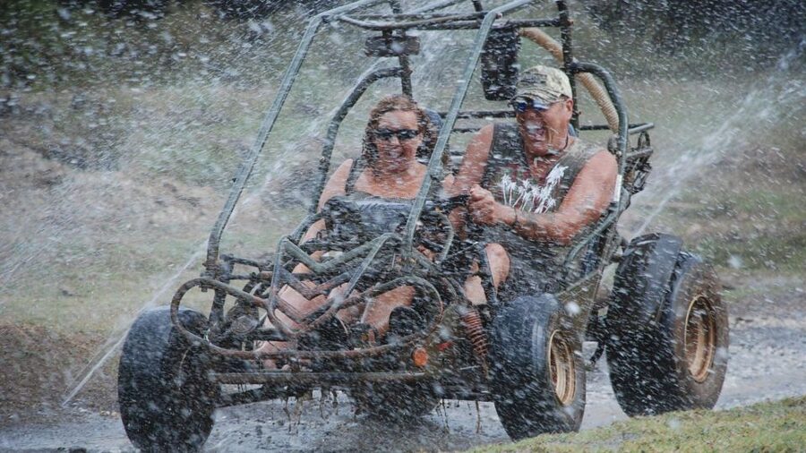 Marmaris: Buggy Safari with Water Fight & Transfer - One hour of driving through woods, mud and water