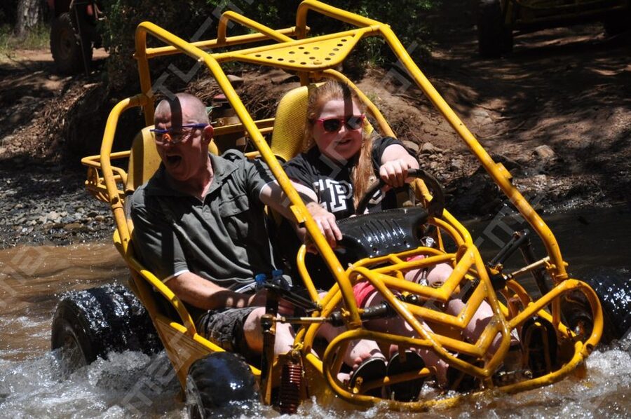 Marmaris: Off-Road Buggy Safari Adventure with Transfer - Mud, dust, and a swim stop