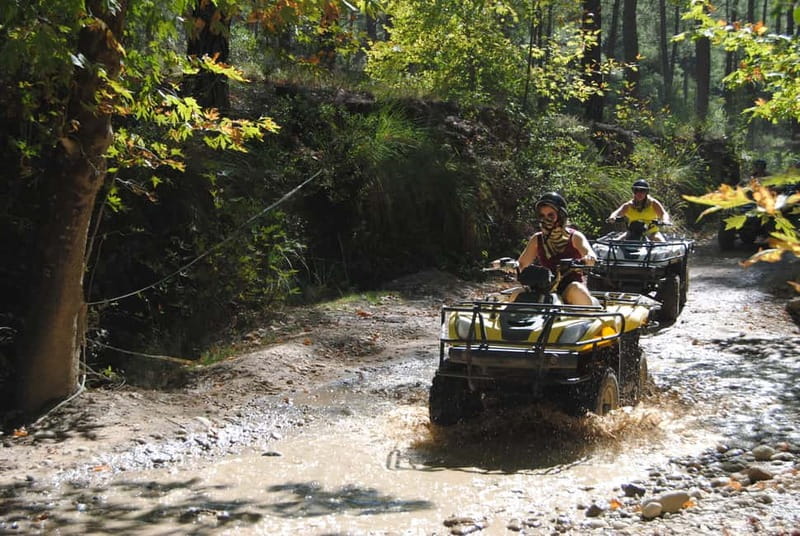 Marmaris: Quad Bike ATV Safari Experience with Transfer - Thirty minutes through forest and riverbeds