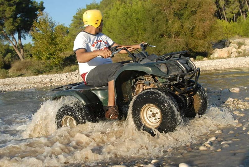 Marmaris: Quad Bike ATV Safari Experience with Transfer - The practice track adds a faster second act