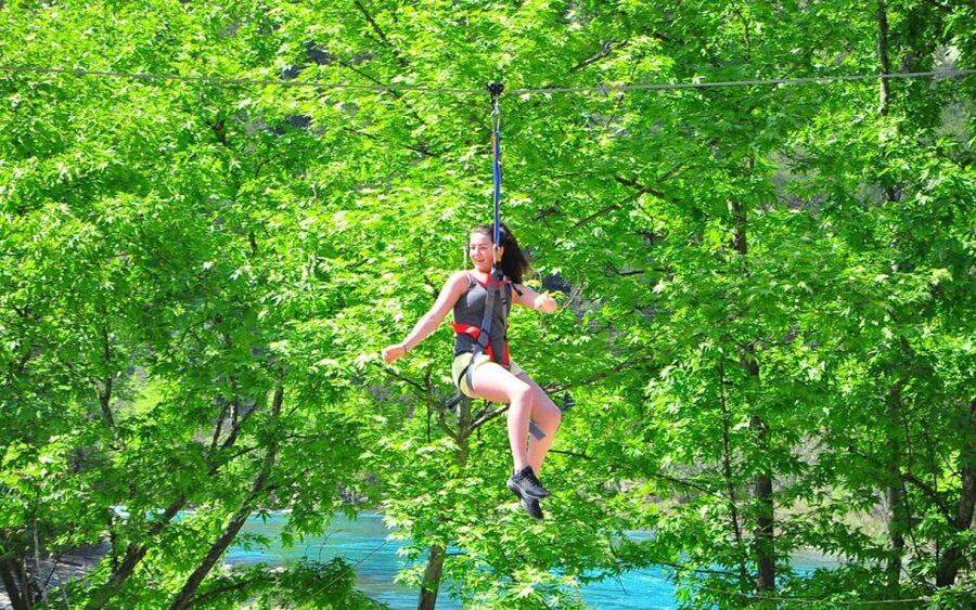 Mix Combo Adventure Tour: Zipline, River Rafting, Canyoning - Three sports in Köprülü Canyon