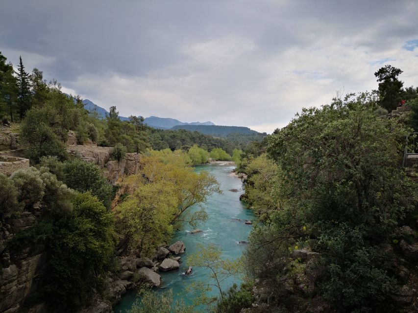 Mix Combo Adventure Tour: Zipline, River Rafting, Canyoning - Ziplining above the Köprüçay River