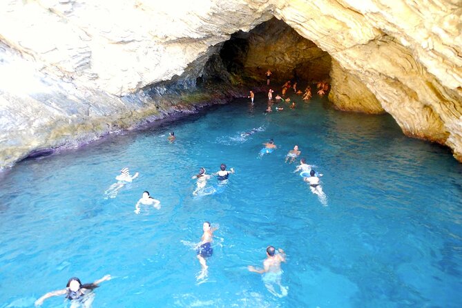 Ölüdeniz: Butterfly Valley Boat Trip with Buffet Lunch - Aquarium Bay: the best swim for clear water