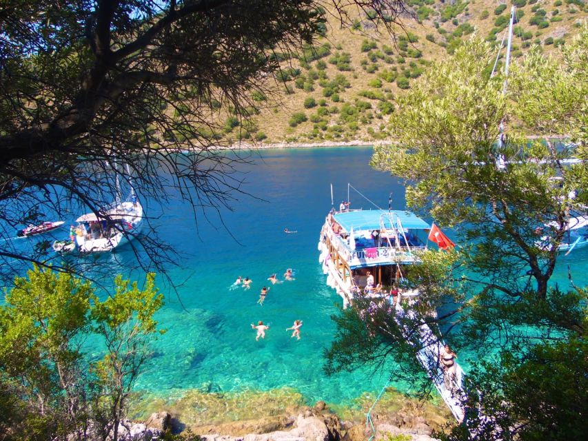 Ölüdeniz: Butterfly Valley Boat Trip with Buffet Lunch - The boat, crew, and onboard mood