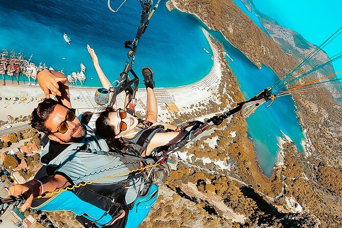 Oludeniz Paragliding in Fethiye Turkey - Stop 1: Ölüdeniz from above