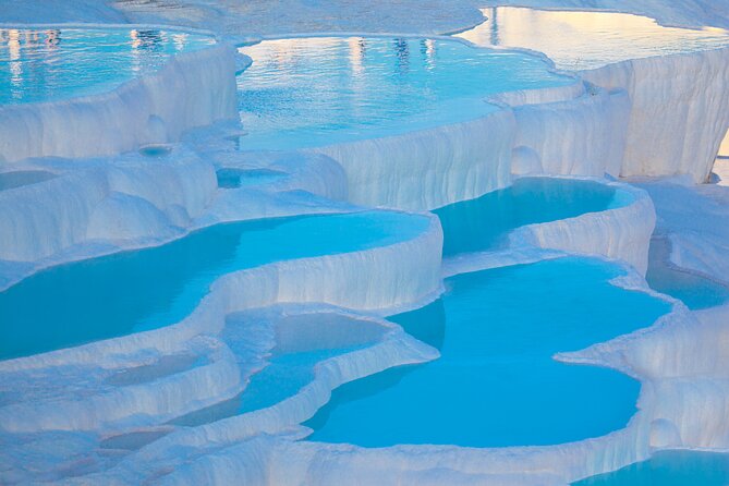 Pamukkale and Hierapolis Daily Tour From Antalya - Pamukkale’s white terraces are natural, not painted