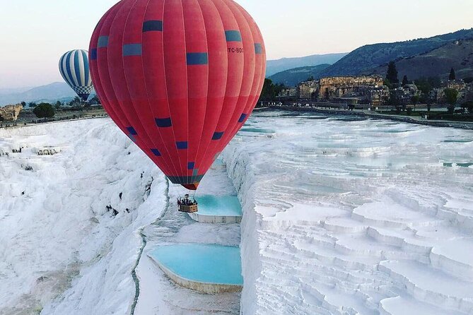 Pamukkale Hot Air Balloon Ride Certificate and 2 Meals in Antalya - Lunch and the extra stops
