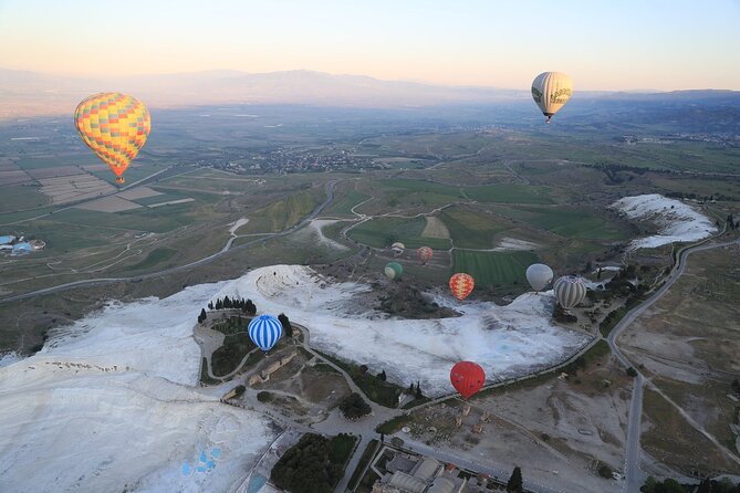 Pamukkale Hot Air Balloon w/Flight Certificates,Champagne Toast & Hotel Transfer - What the two-hour morning really involves