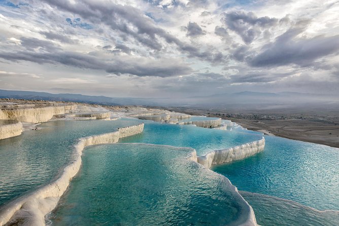 Pamukkale Tour from Izmir - Walking through Hierapolis before the pools